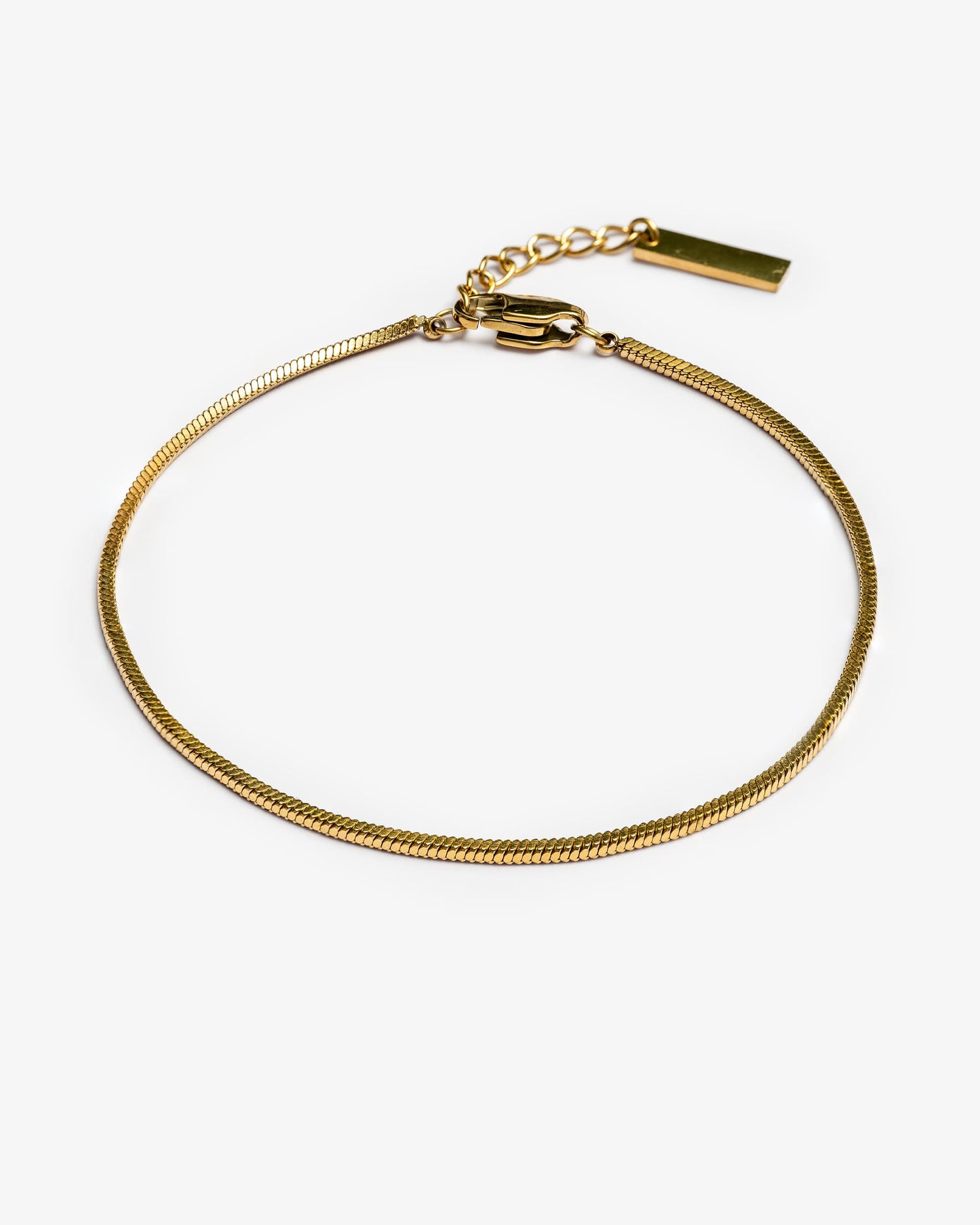 SMJ STYLE accessoires XXS–XS / 15+2 cm / GOLD SNAKE LINE