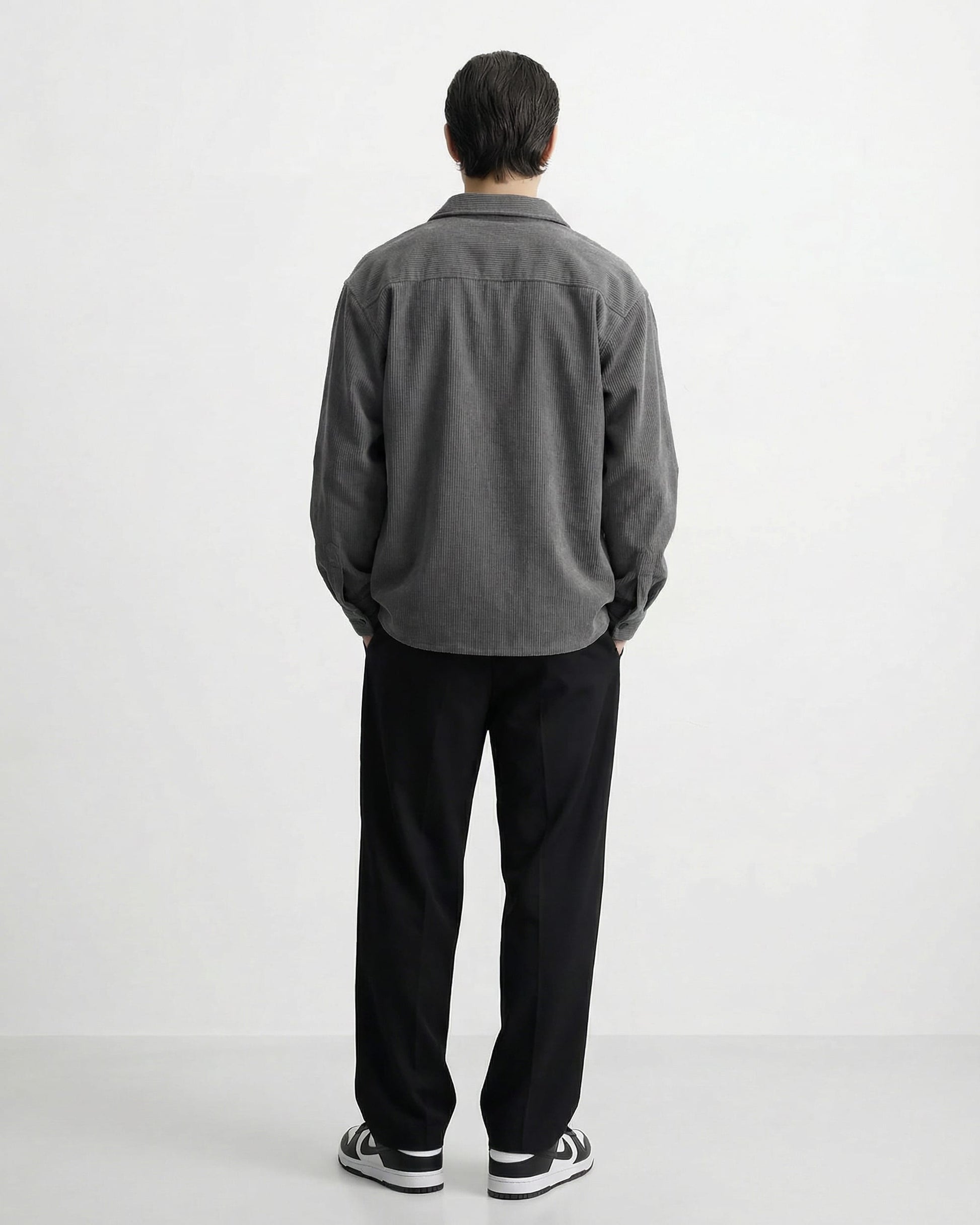 SMJ STYLE Hemd OVERSHIRT KAI – BOX FIT CORD