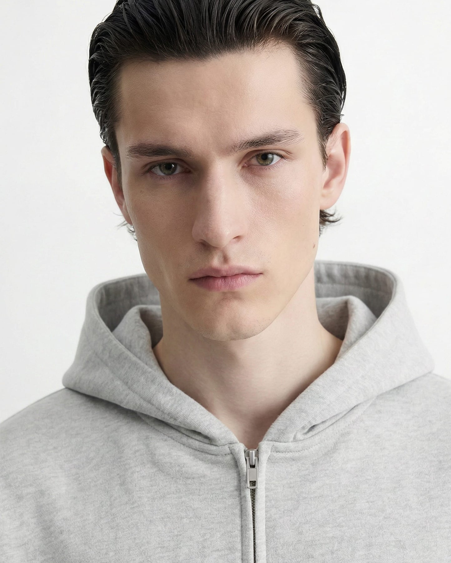 MarketPrint Hoodie OVERSIZED ZIPPER HOODIE