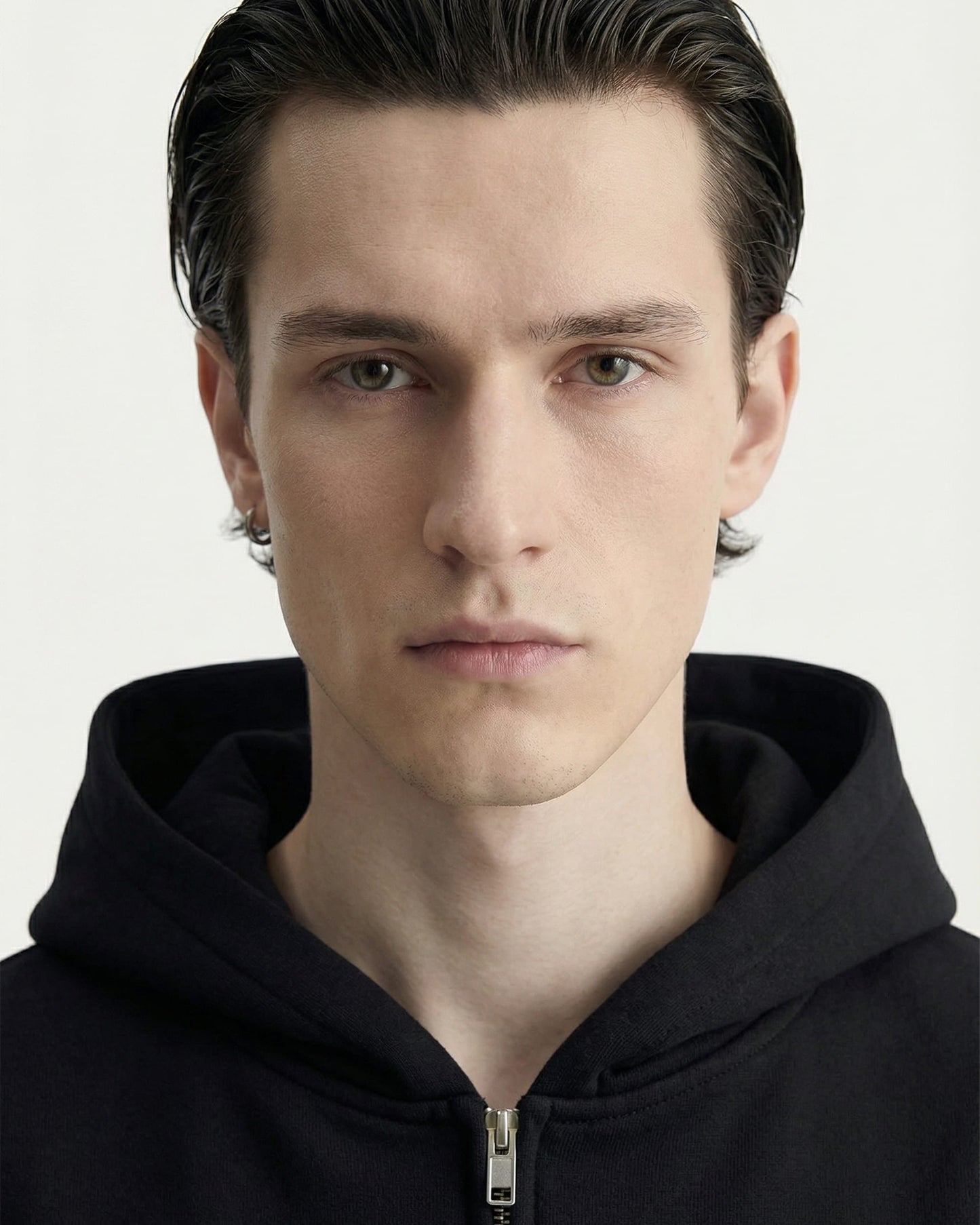 MarketPrint Hoodie OVERSIZED ZIPPER HOODIE