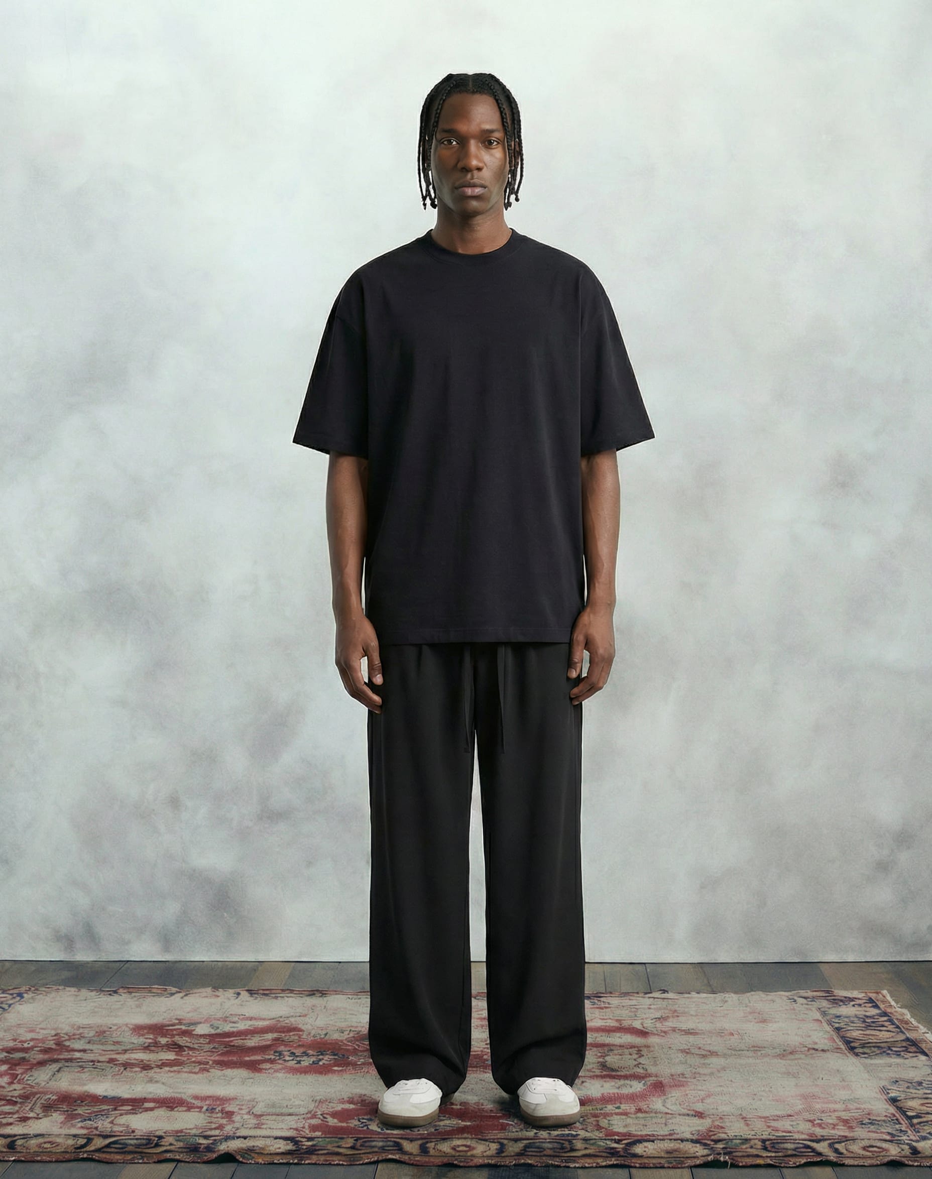 SEMIYU Hosen BASIC LOOSE FIT PANTS