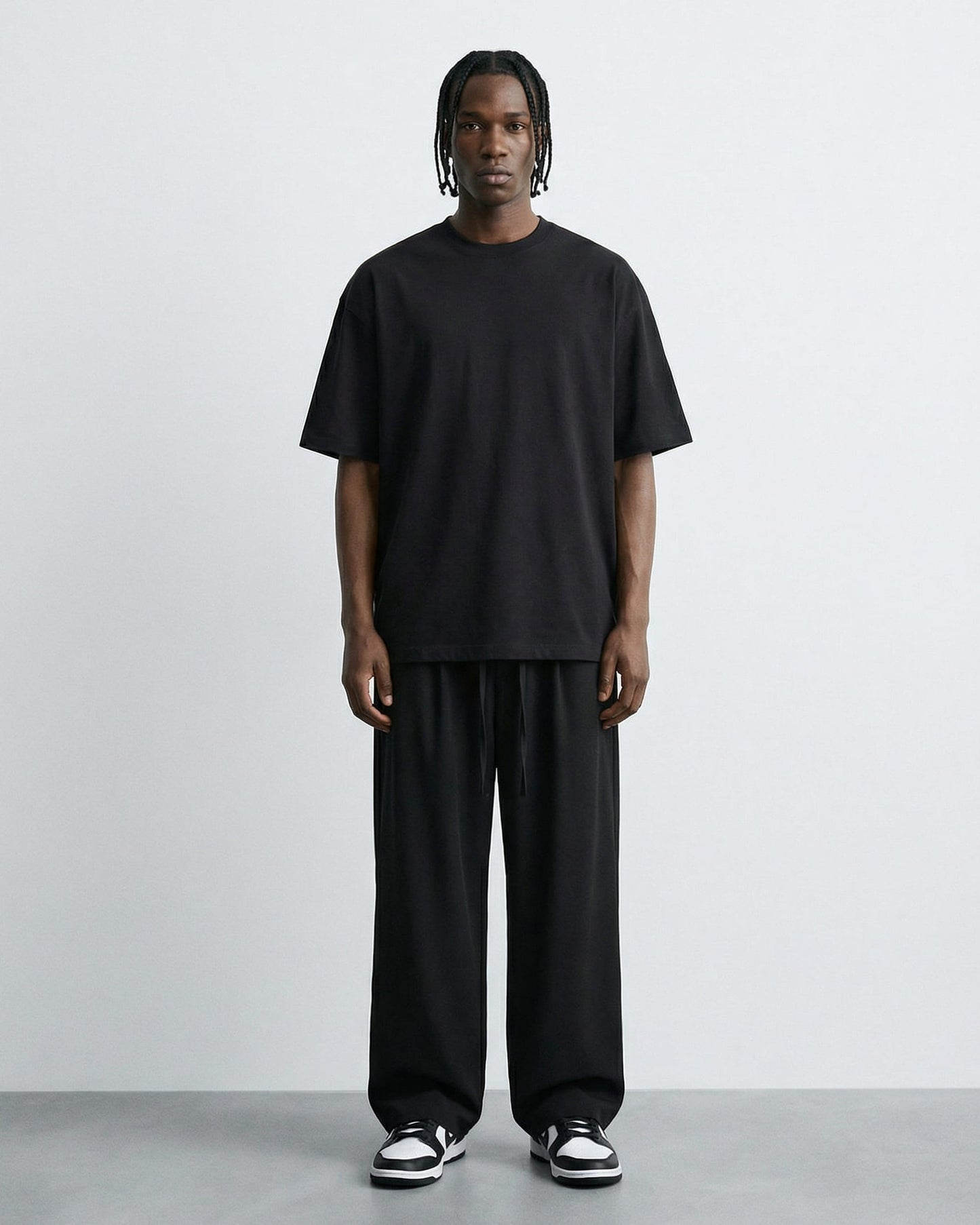 SEMIYU Hosen BASIC LOOSE FIT PANTS