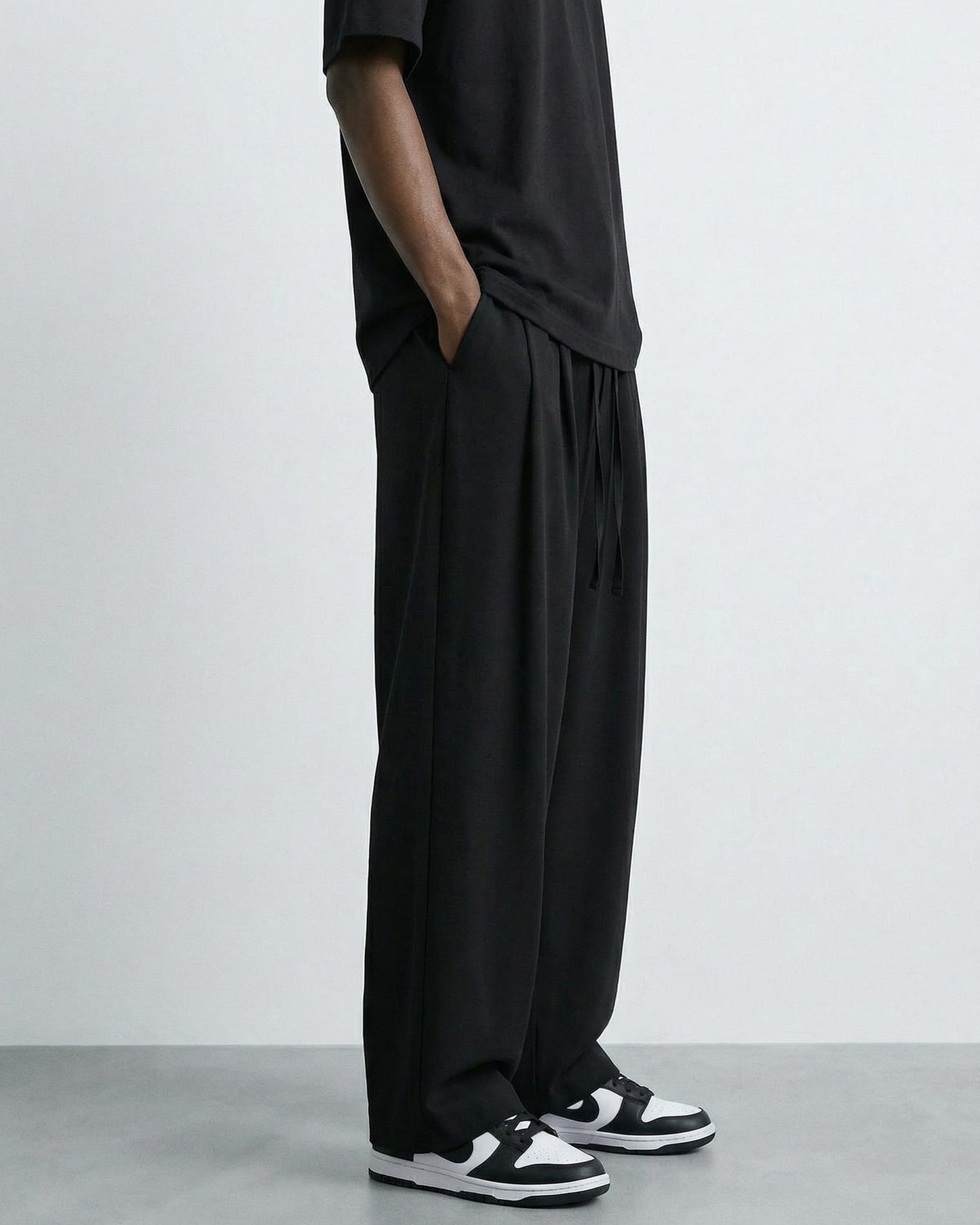 SEMIYU Hosen BASIC LOOSE FIT PANTS