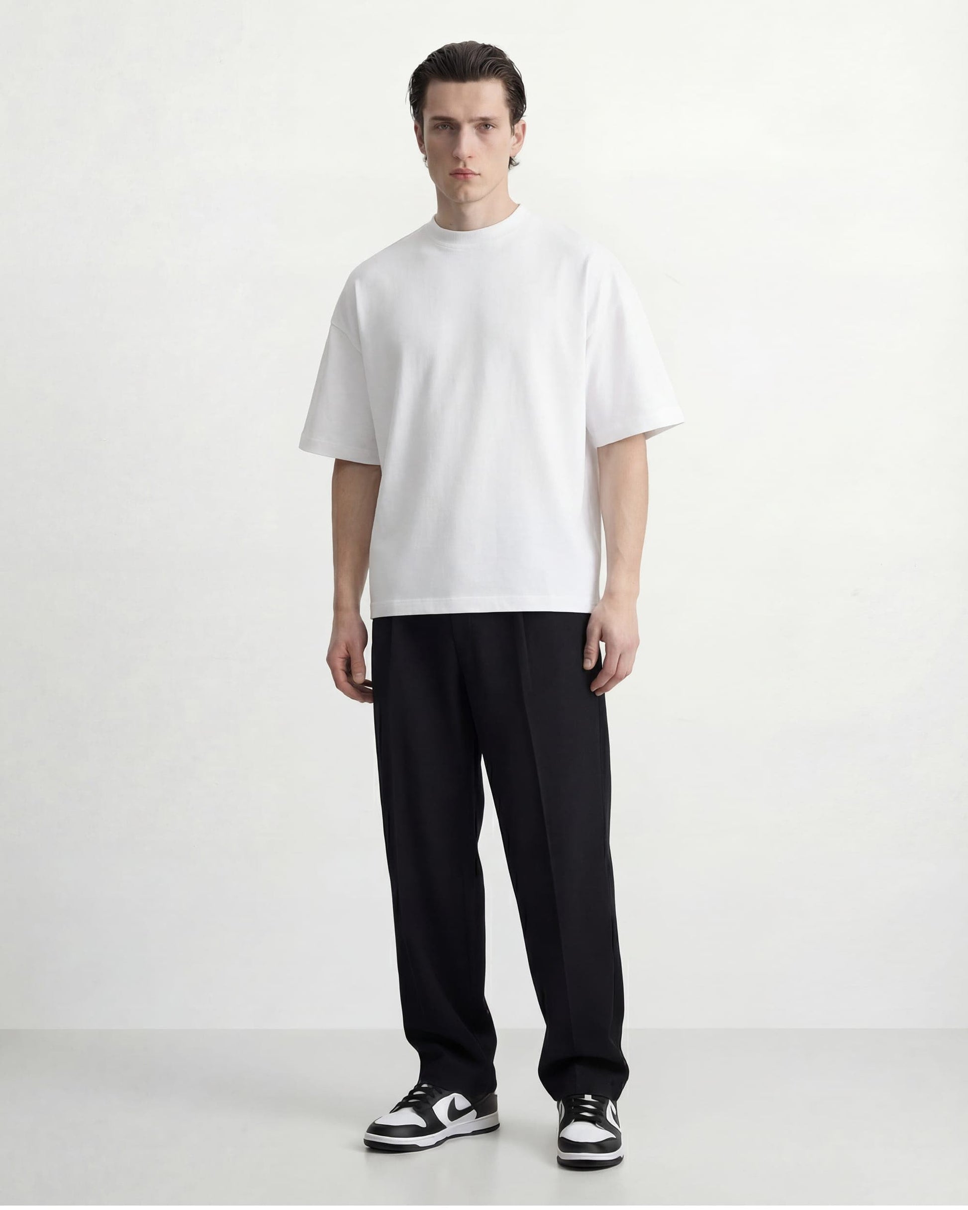 SEMIYU T-Shirt BOX T-SHIRT MOCK NECK