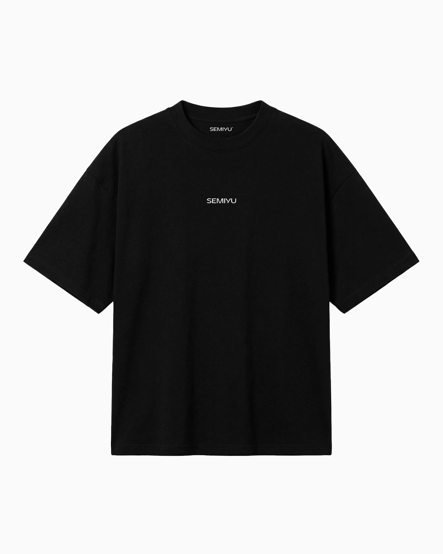 SMJ STYLE T-Shirt Schwarz / XS SEMIYU ULTRA HEAVY COTTON BOX TEE
