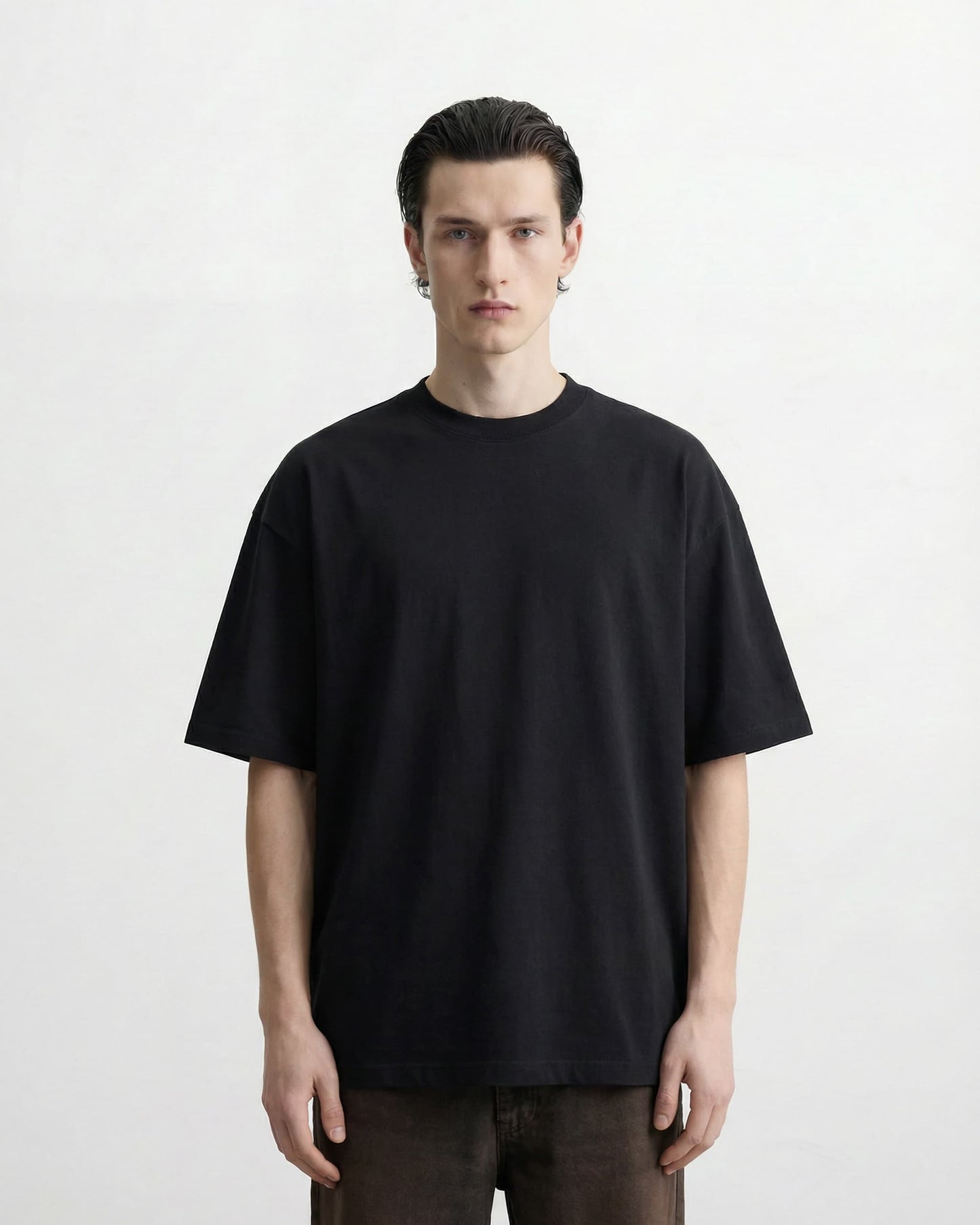 SMJ STYLE T-Shirt Schwarz / XS ULTRA HEAVY COTTON BOX TEE