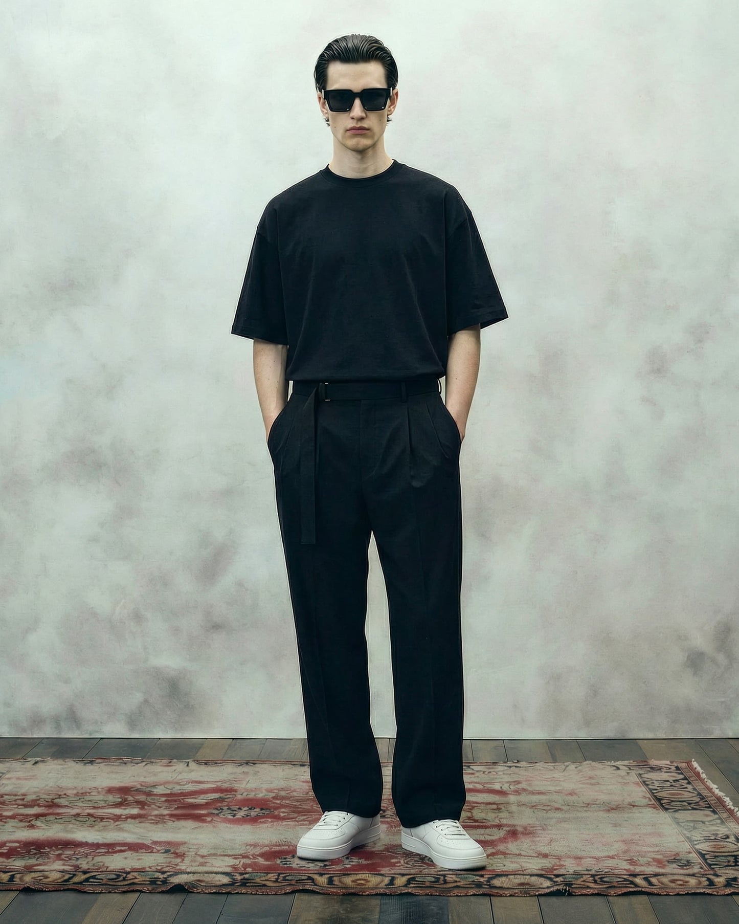 SMJ STYLE T-Shirt ULTRA HEAVY COTTON BOX TEE