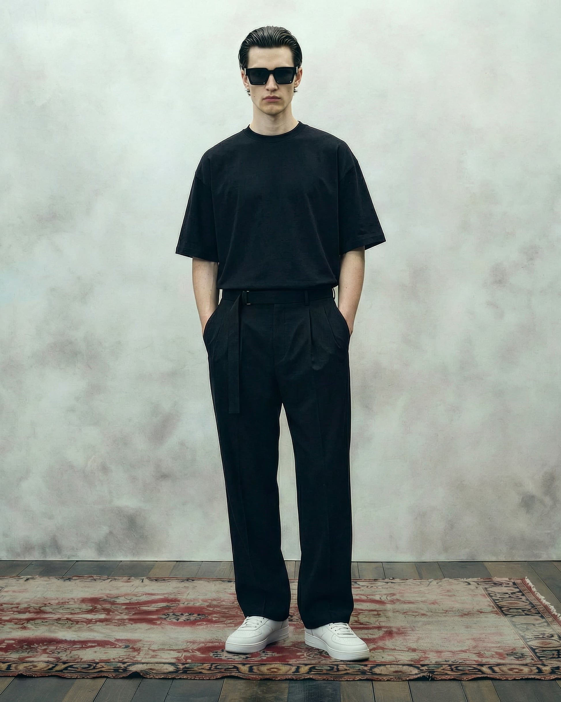 SMJ STYLE T-Shirt ULTRA HEAVY COTTON BOX TEE