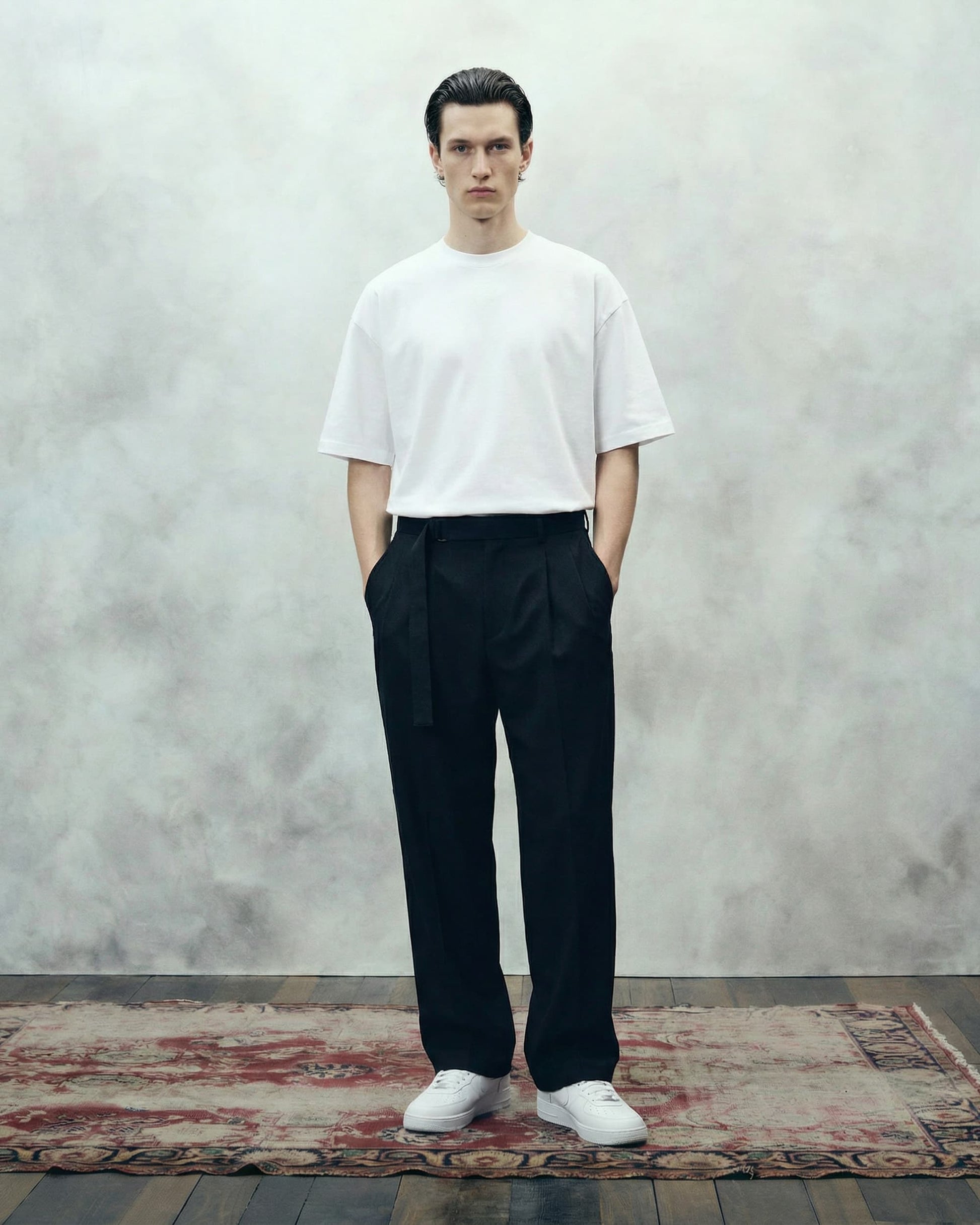 SMJ STYLE T-Shirt ULTRA HEAVY COTTON BOX TEE