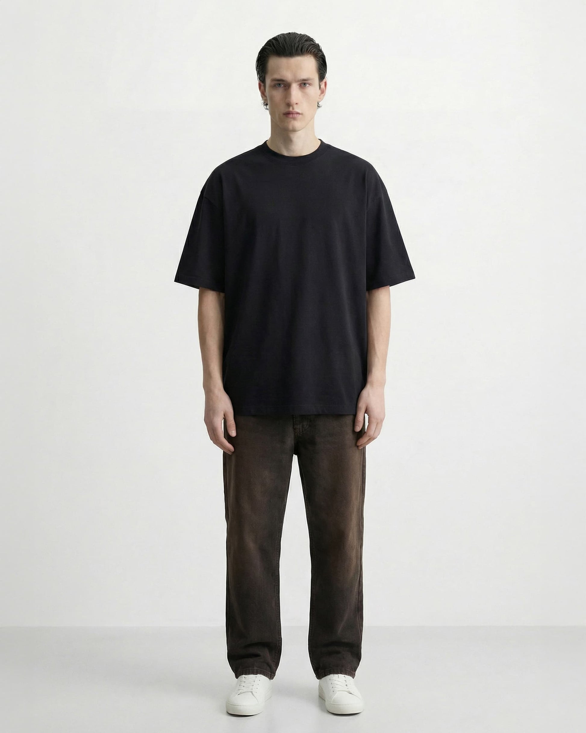 SMJ STYLE T-Shirt ULTRA HEAVY COTTON BOX TEE