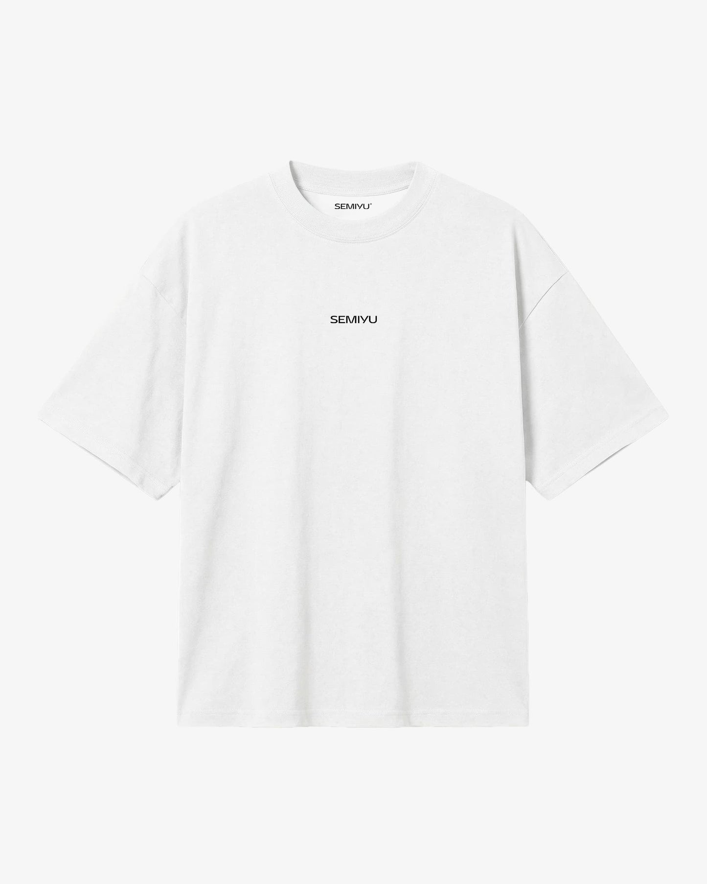 SMJ STYLE T-Shirt Weiß / XS SEMIYU ULTRA HEAVY COTTON BOX TEE