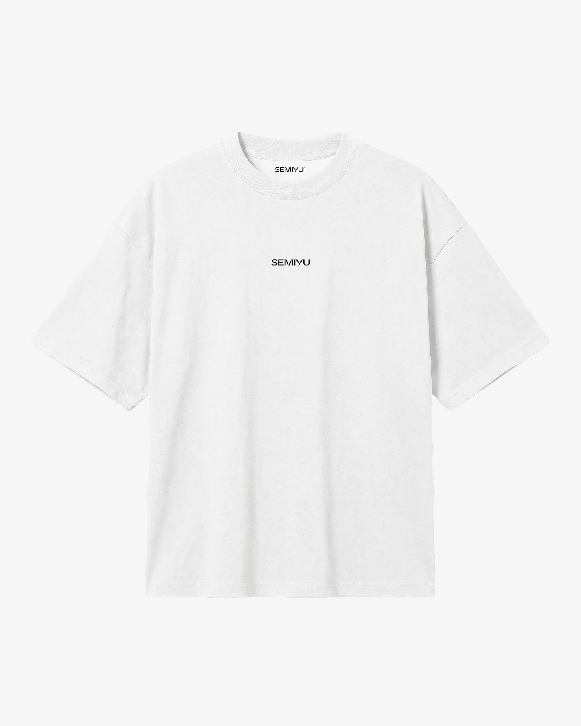 SMJ STYLE T-Shirt Weiß / XS SEMIYU ULTRA HEAVY COTTON BOX TEE