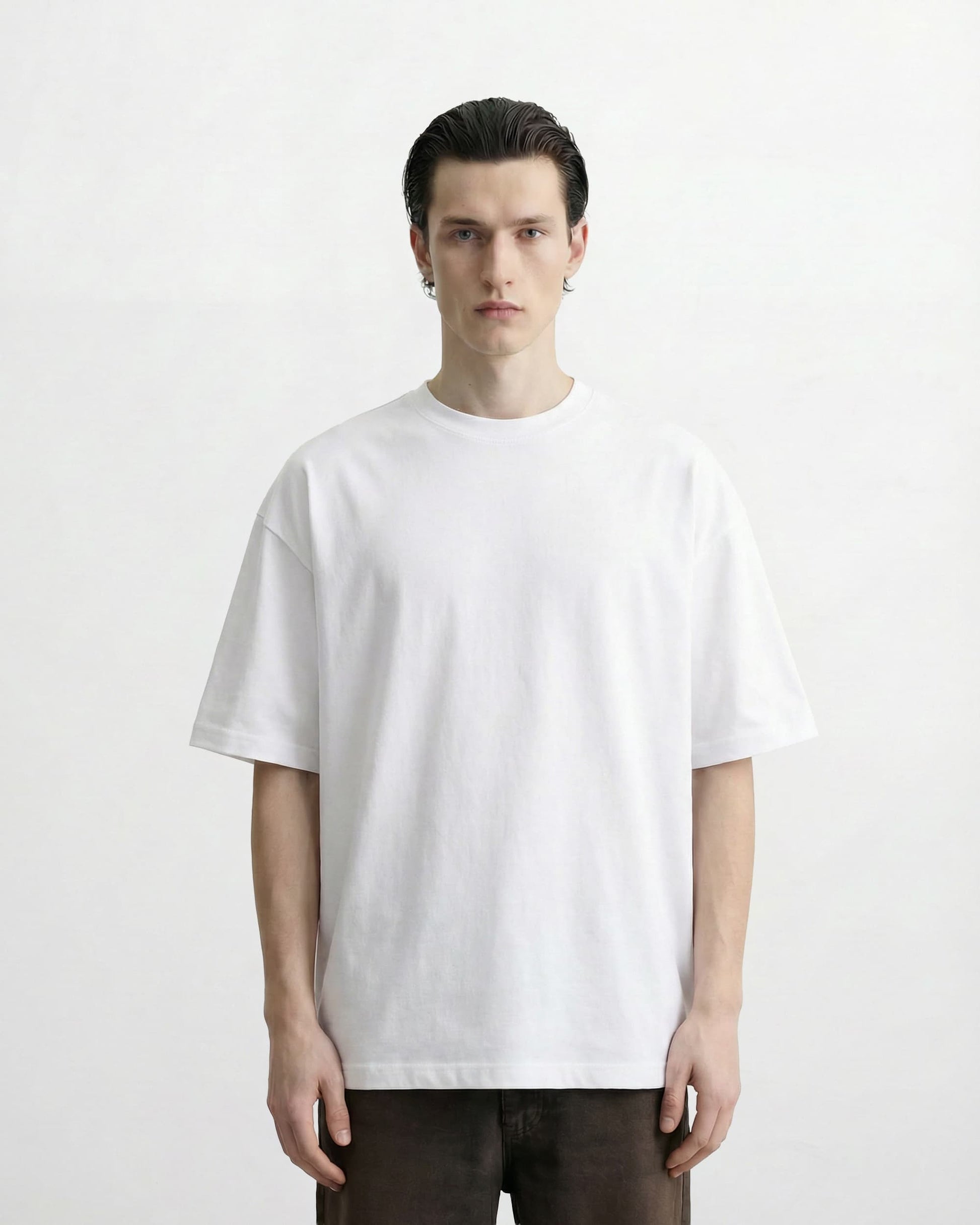 SMJ STYLE T-Shirt Weiß / XS ULTRA HEAVY COTTON BOX TEE